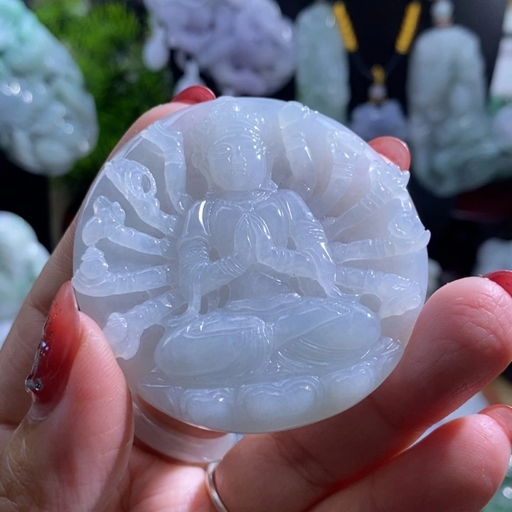 【闪购商品】颈饰未镶嵌翡翠千手