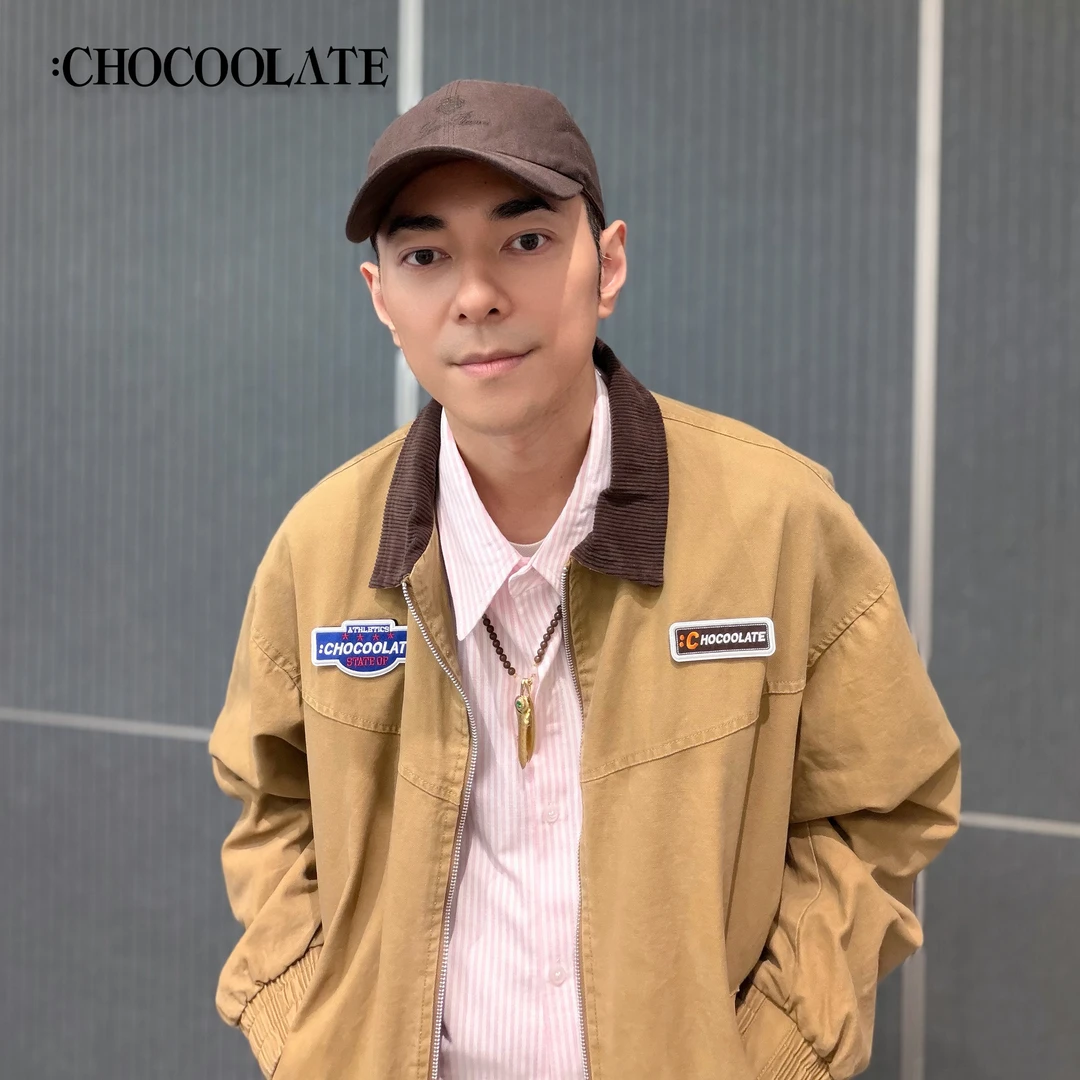 it:CHOCOOLATE美式复古撞色翻领外套6163-1400309