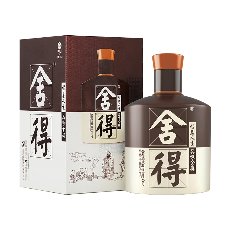 舍得【双11大促】品味舍得精华版酒厂自营浓香型白酒518ml52度518ml