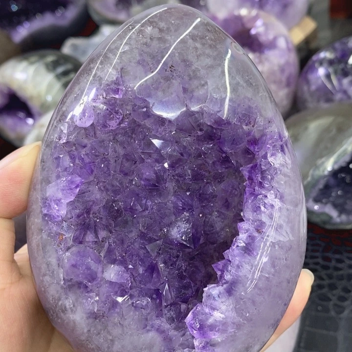 未镶嵌珠宝半成品紫晶