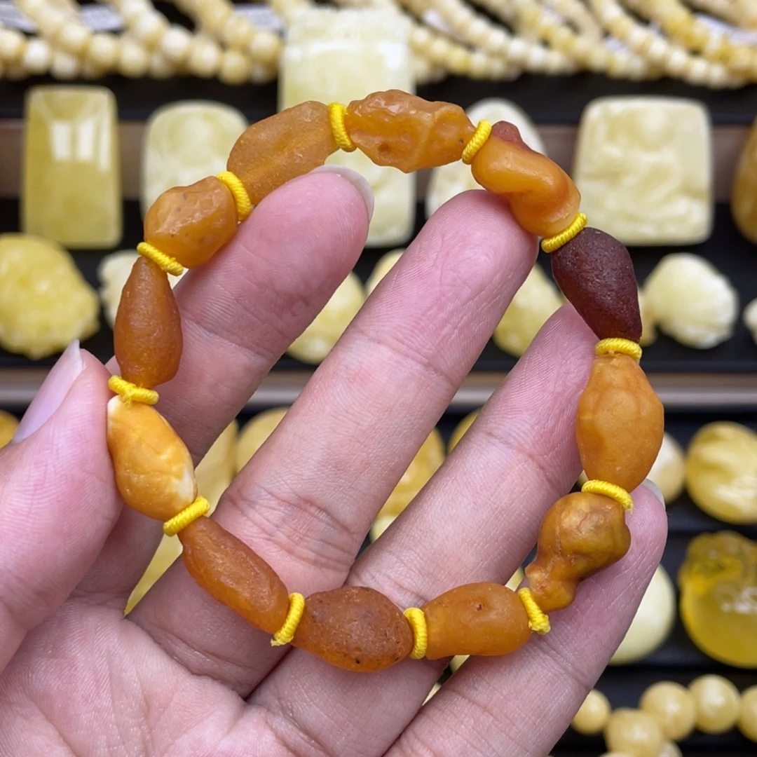 裸石琥珀未镶嵌琥珀蜜蜡