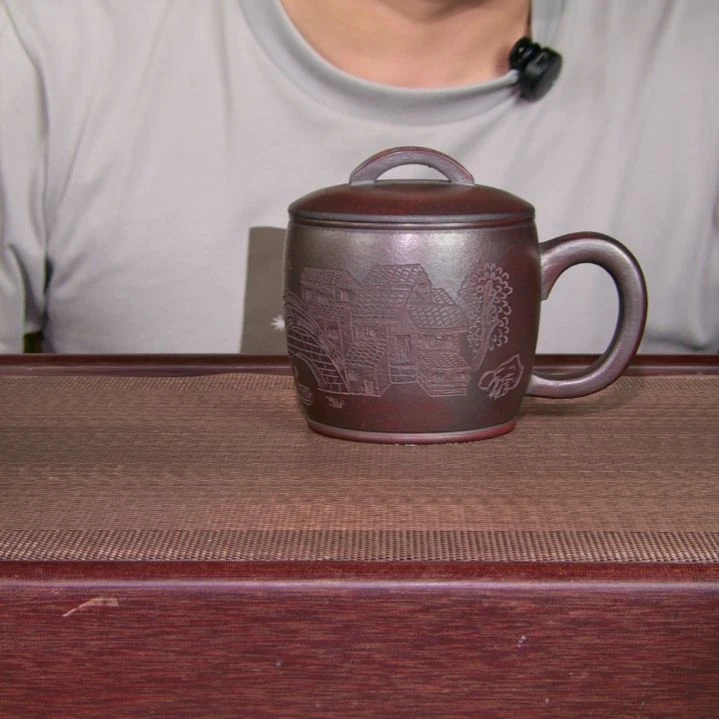 茶杯紫砂高货放漏