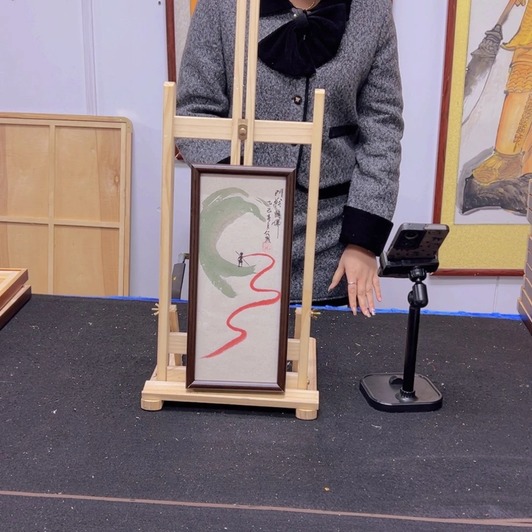 书法老师手写手绘带框发货