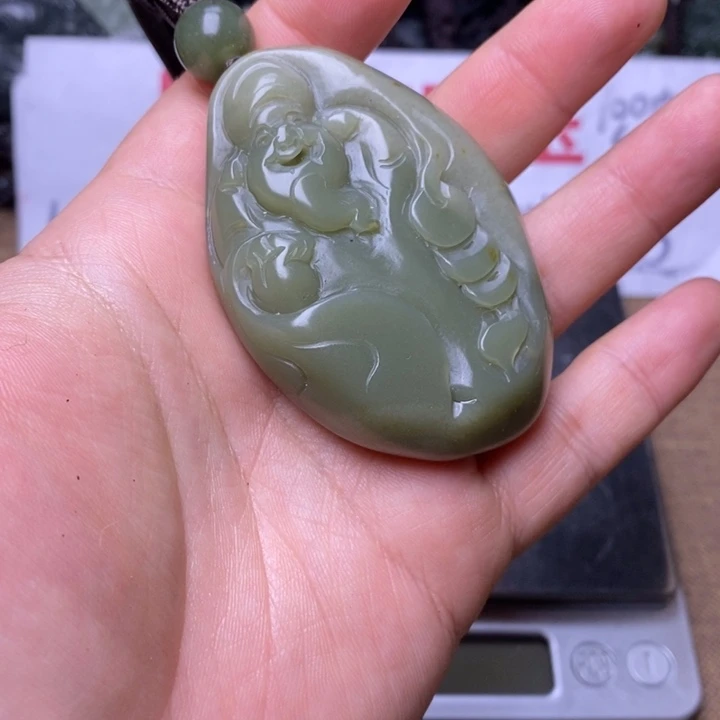 和田玉把件未镶嵌