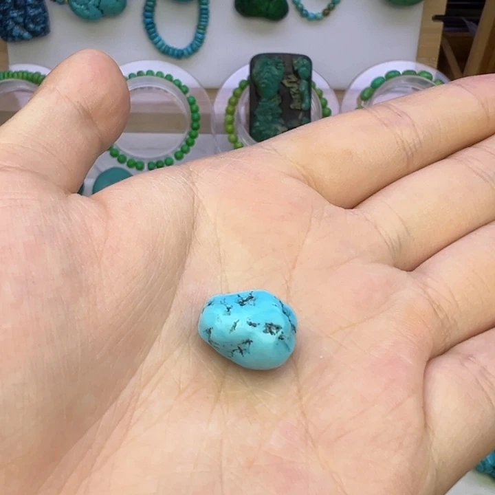 绿松石蓝料小随行