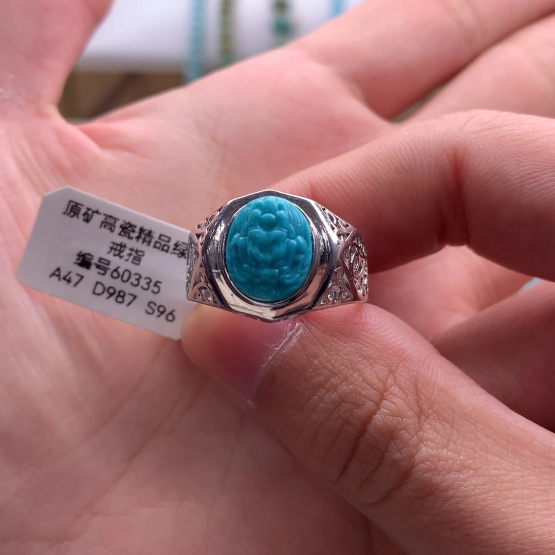 绿松石手链银S925镶嵌