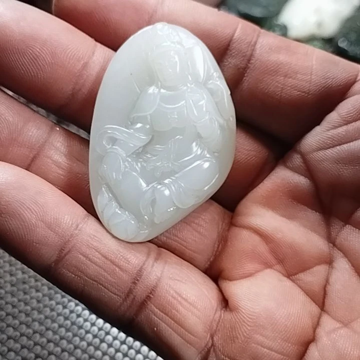 和田玉（白玉）未镶嵌颈饰