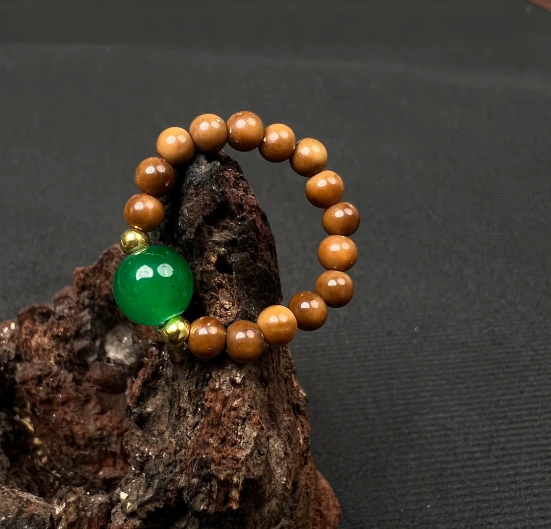 库克绿戒指 无礼盒0003