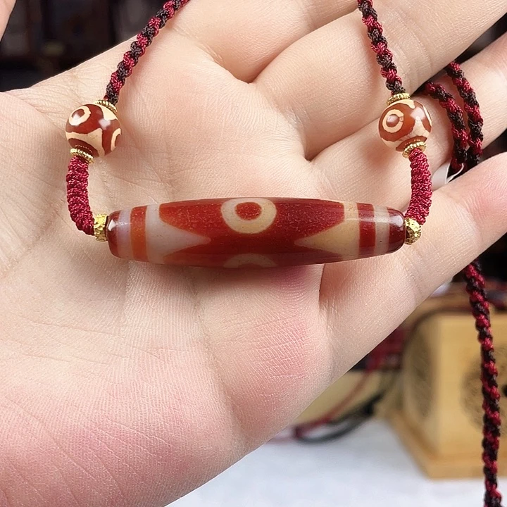 合金颈饰玛瑙/玉髓(覆膜)行运