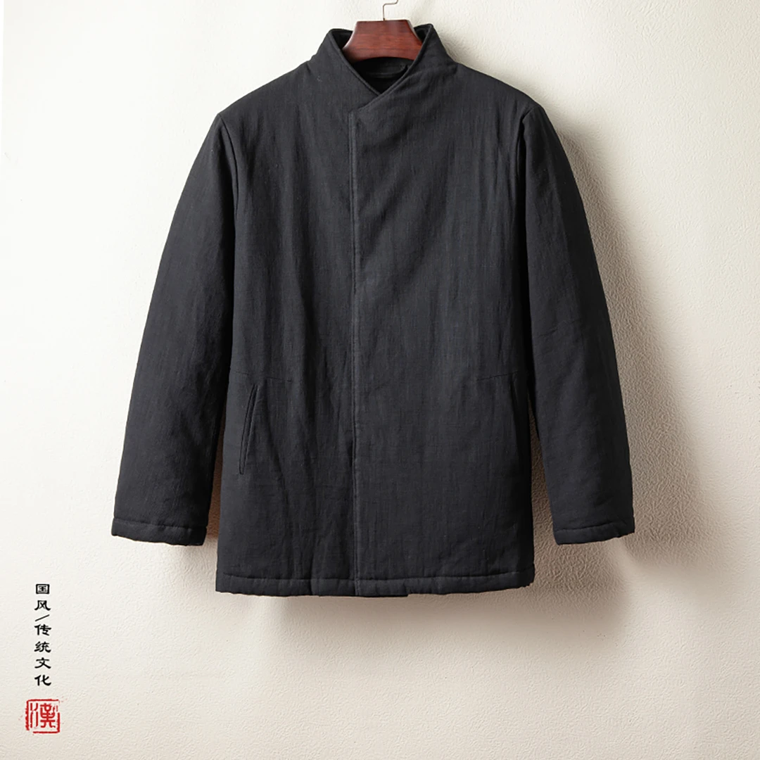 中国风复古中国风立领唐装长袖棉衣款