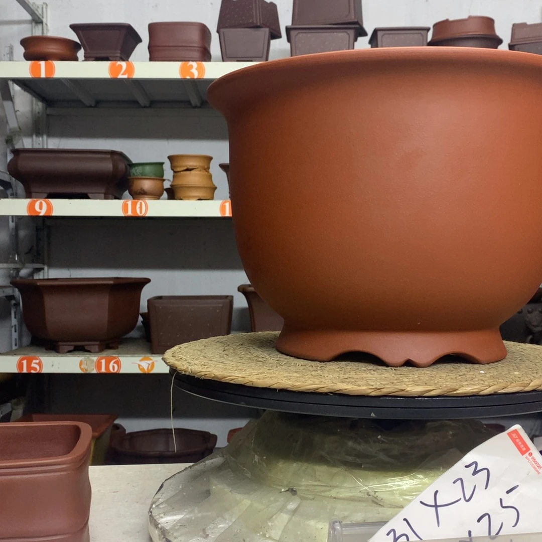 紫砂花盆宜兴紫砂花盆包邮