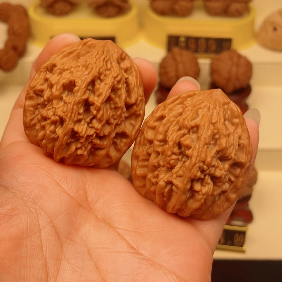 把件文玩核桃爆肉麦虎41