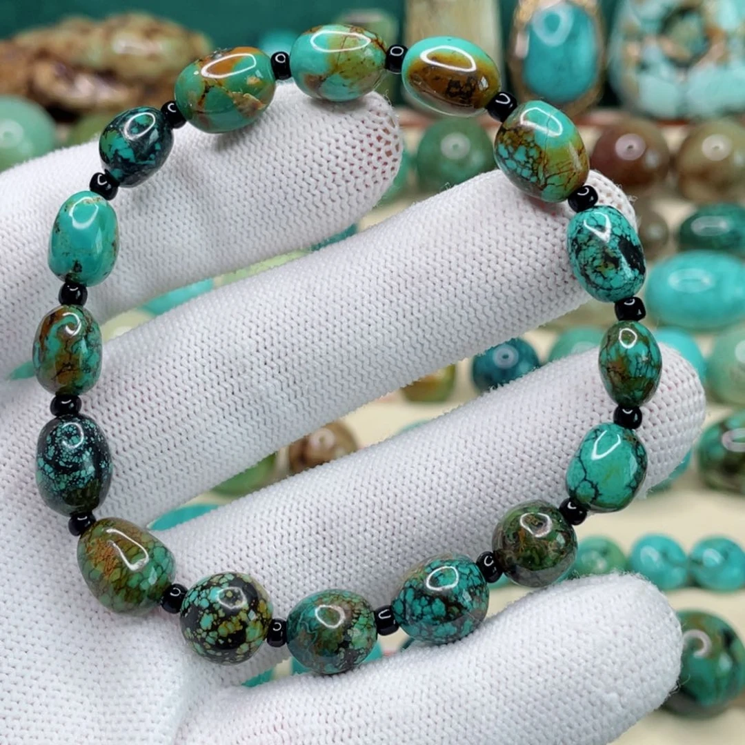 未镶嵌绿松石珠宝奇石