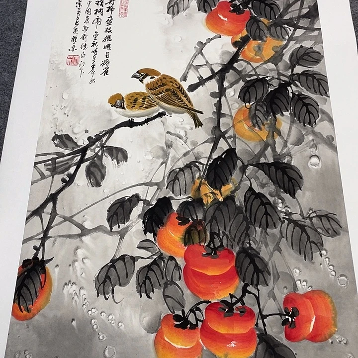国画今天早上国画作品欣赏