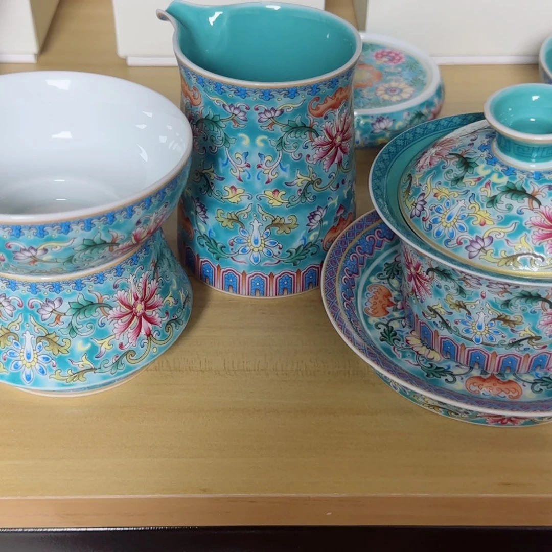 ꩵ***꧉松石绿三件福利景德镇