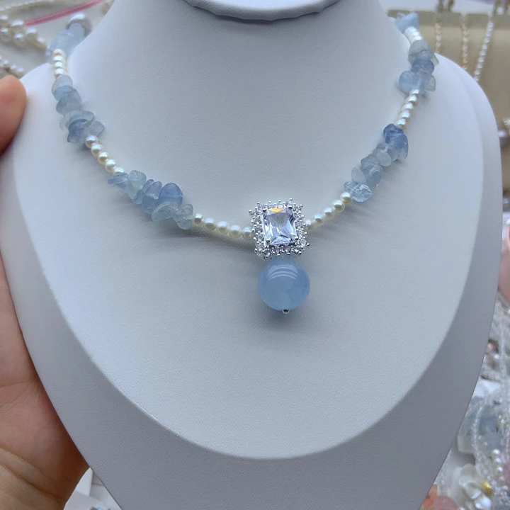 淡水珍珠未镶嵌颈饰