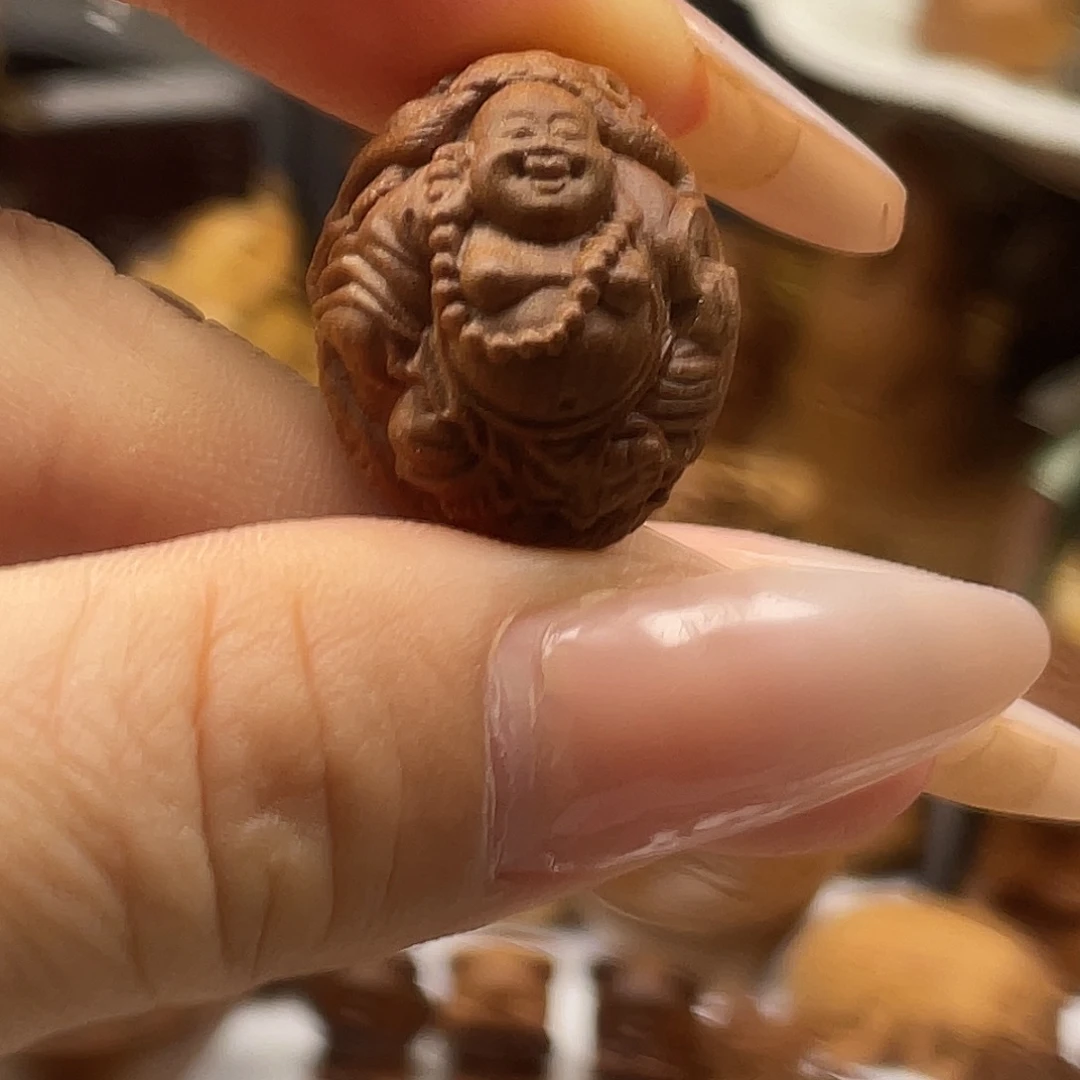 檀香木弥勒佛老山檀香