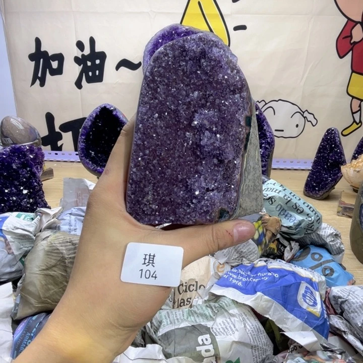 未镶嵌珠宝半成品紫晶