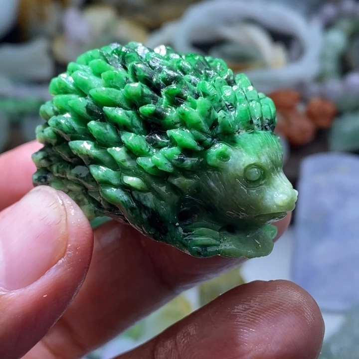 定制翡翠未镶嵌毛货