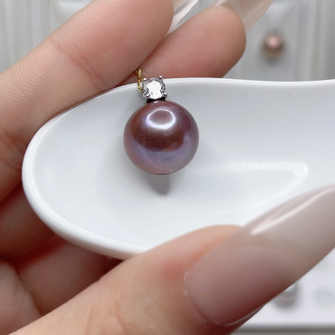 淡水珍珠未镶嵌吊坠(赠链)