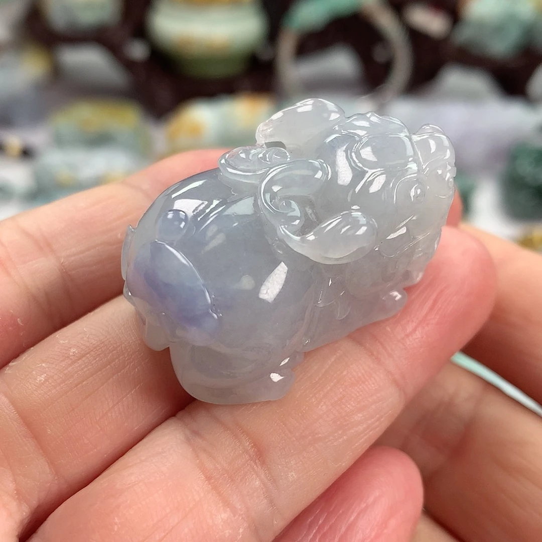 【闪购商品】翡翠颈饰未镶嵌翡翠貔貅