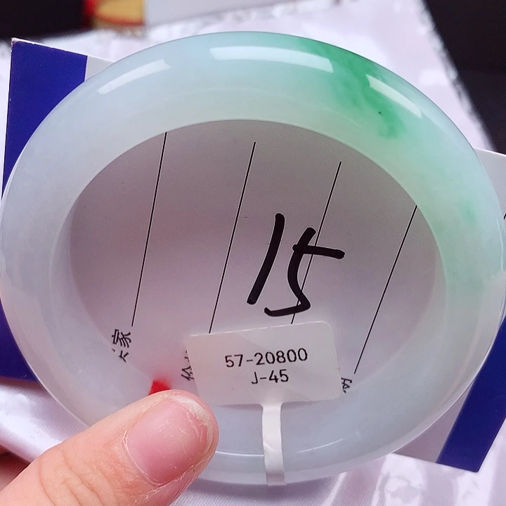翡翠未镶嵌手镯天然缅甸a货翡翠