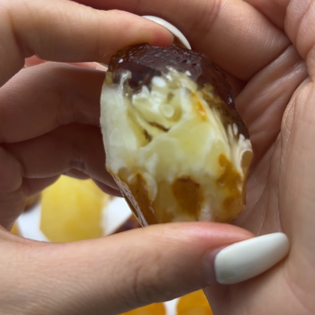 我***饼定制琥珀未镶嵌不退不换