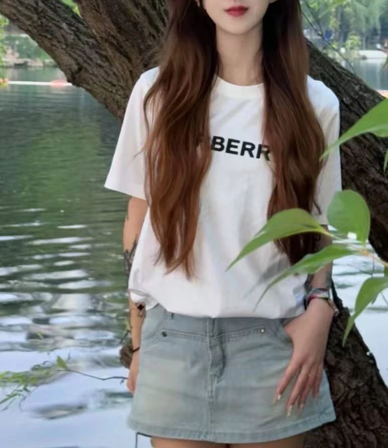 【印花字母】25年春夏新款男女设计潮牌简约时尚短袖 #609