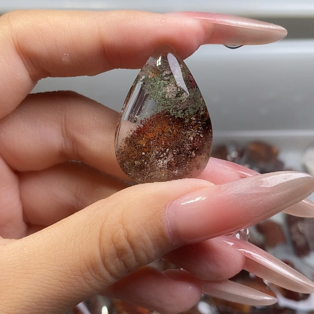 半***态颈饰银S925镶嵌紫晶