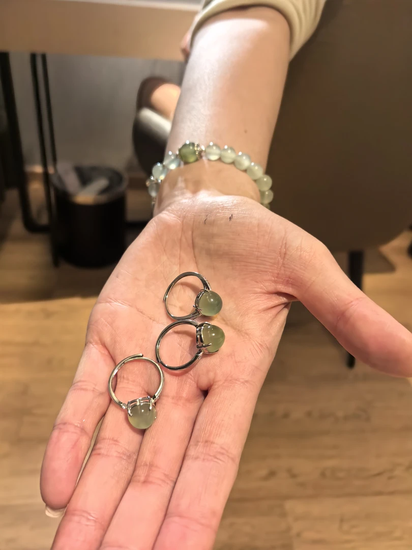 非金属树脂手链 手工气质百搭戒指