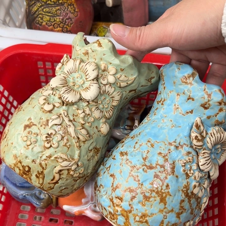 紫砂花盆粗陶材质多肉花盆