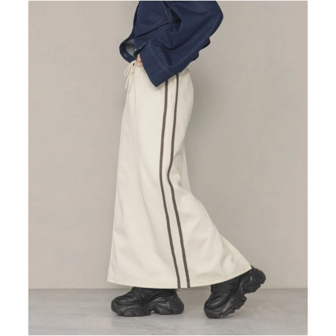 【强哥外贸】 夏季新款 Z  休闲风时尚百搭显瘦斜纹窄裙