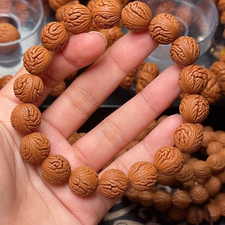 手串桃核绣球手串1.3