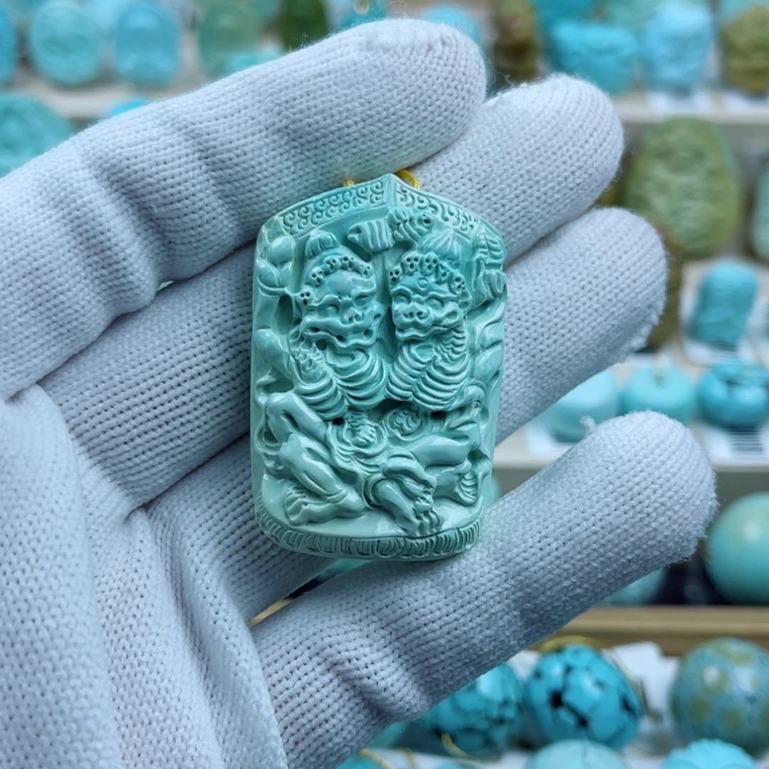 绿松石未镶嵌珠宝奇石