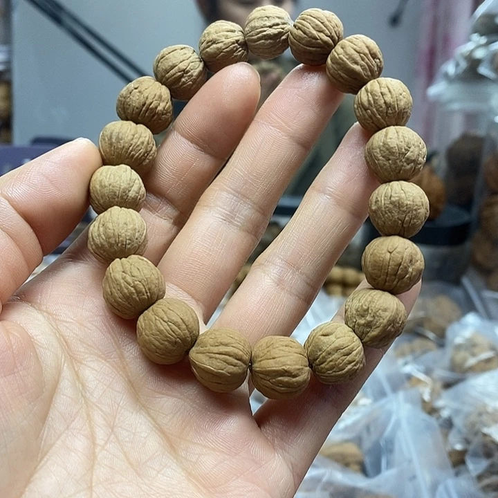 把件文玩核桃猴头手串