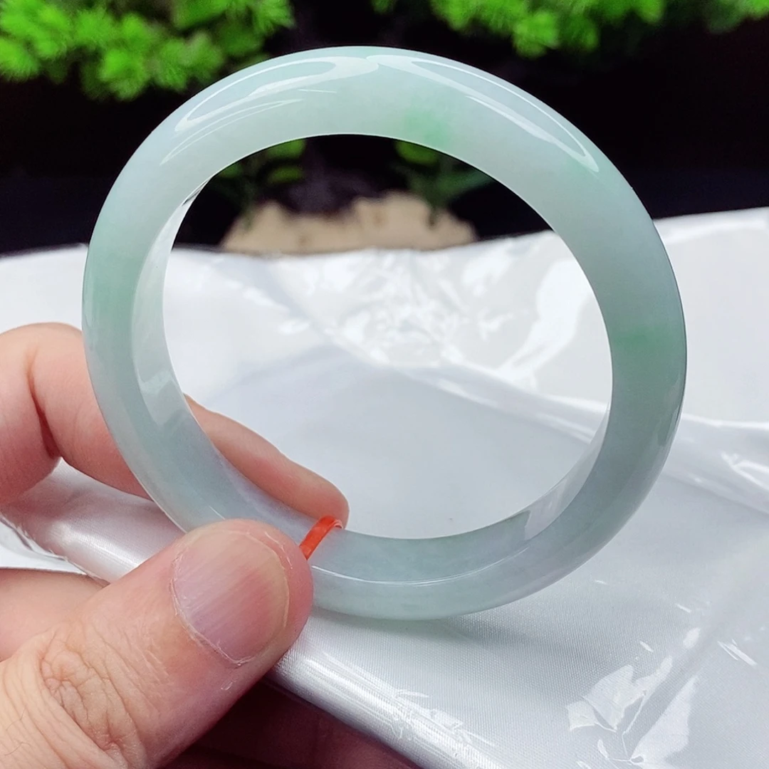 未镶嵌手镯翡翠57圈