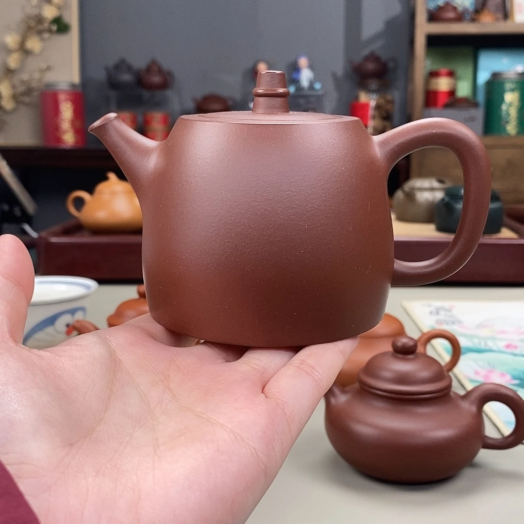 茶壶紫砂黄龙源底槽清汉铎半手300cc