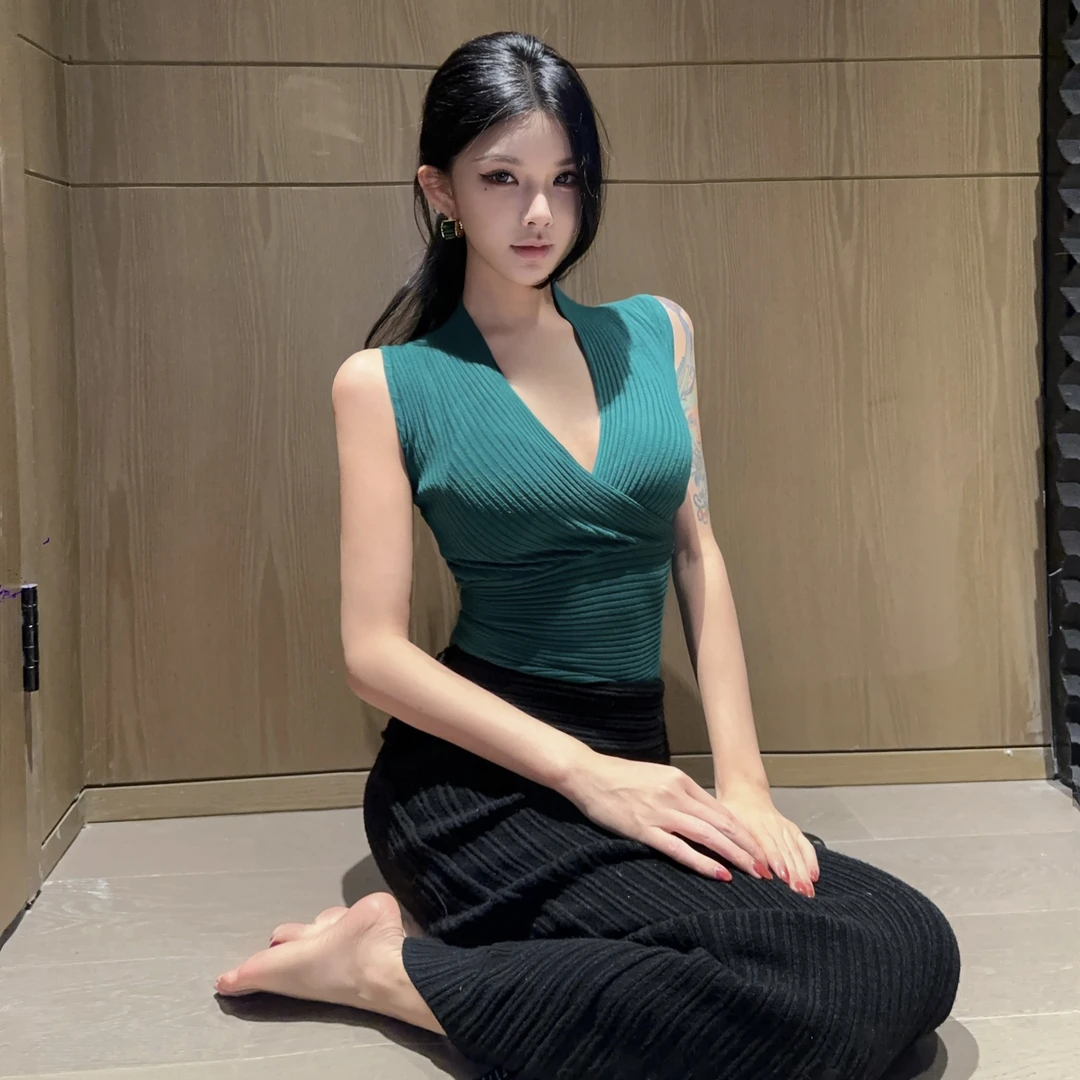 夏媛原创 针织半身裙