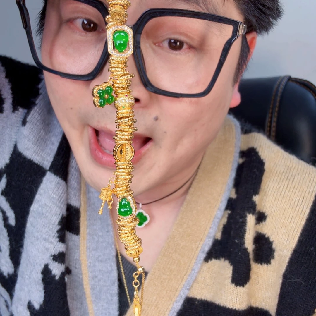 翡翠颈饰未镶嵌一个