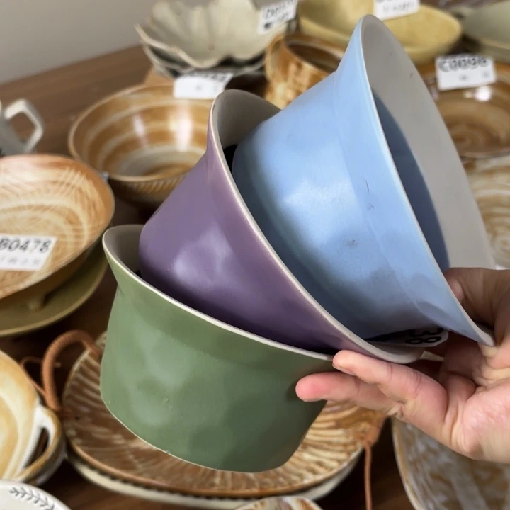陶瓷053冒冒碗早餐酸奶碗3个装