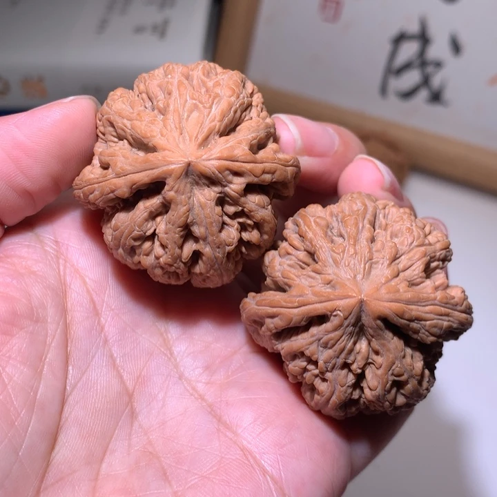 文玩核桃把件平谷粗筋