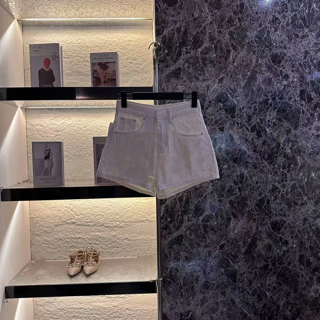 【CENFUN】2025暗纹休闲夏季透气奢品短裤D12106