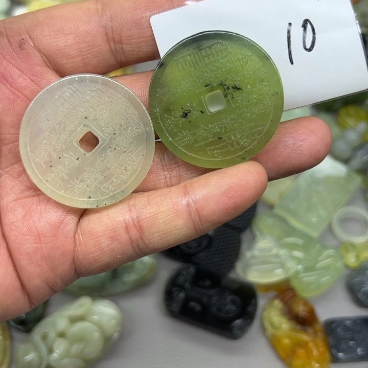 岫玉吊坠(不含链)未镶嵌七*主