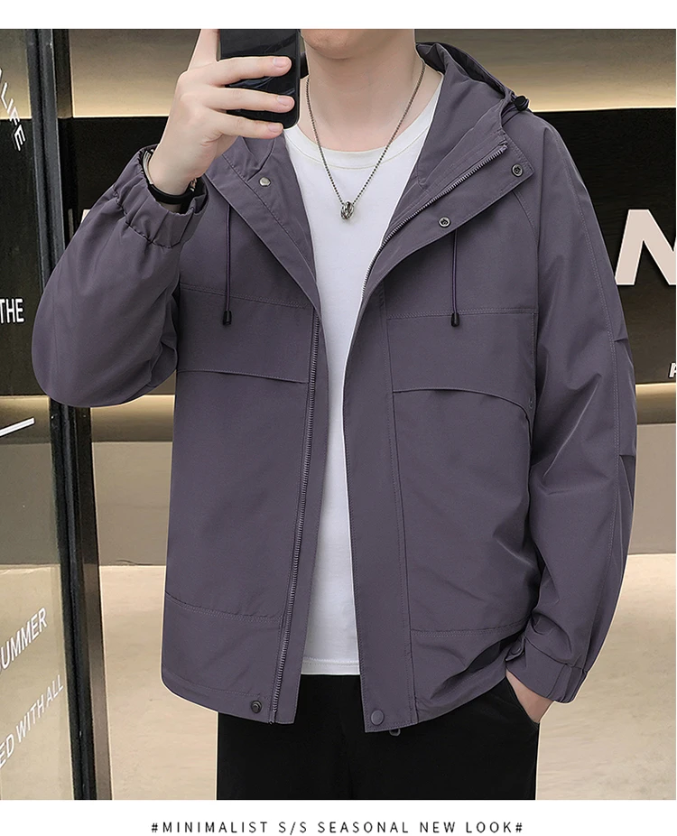 【0522】男士新款冲锋衣