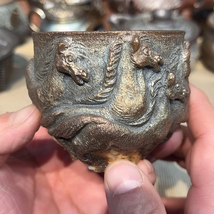 柴烧裸烧茶具福利219