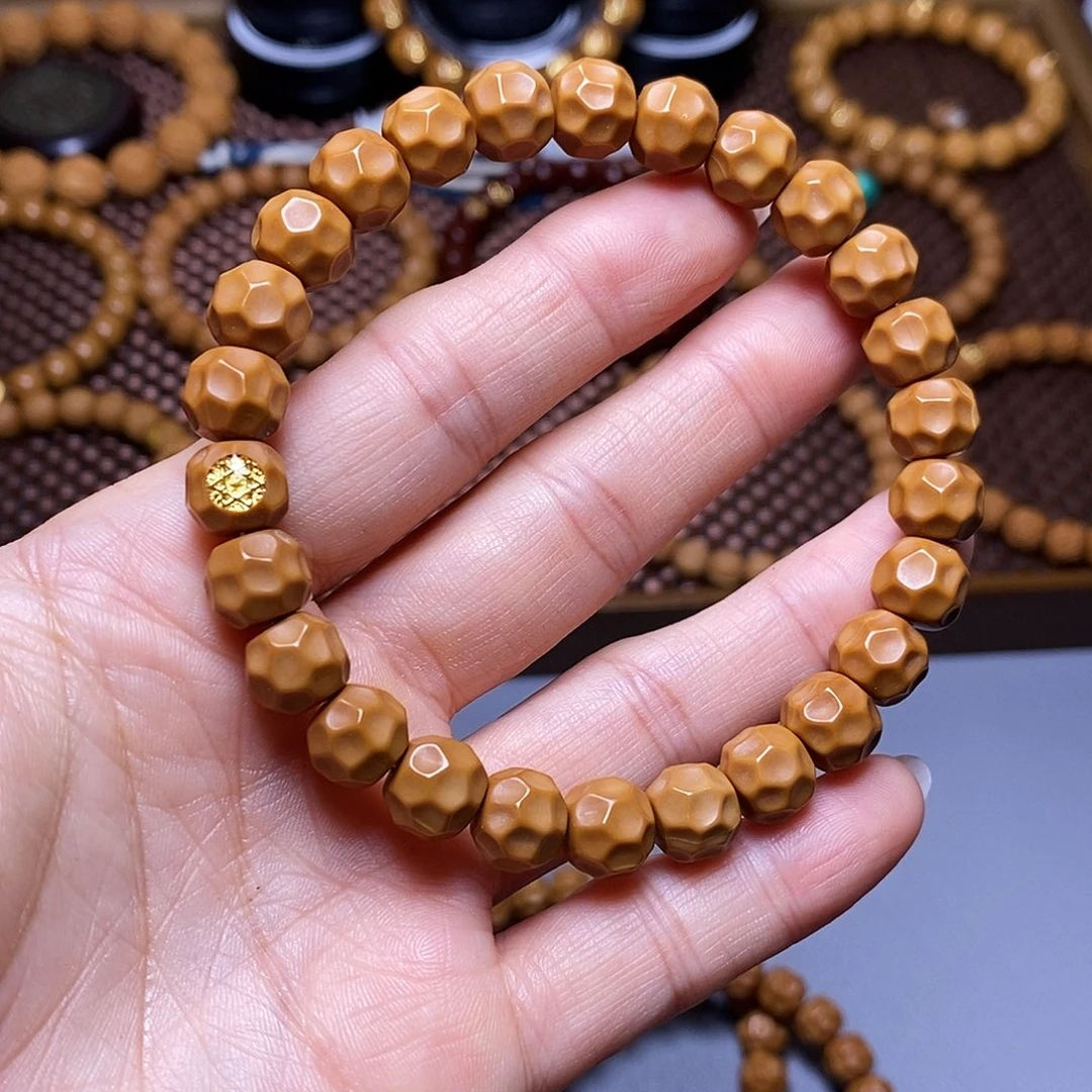 猴头核桃手串金标黑金无相全品