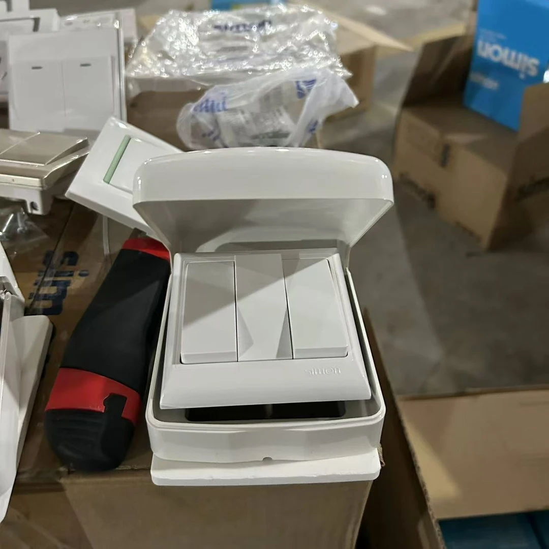 S154#开关防溅保护盒库存尾货置物架（铁二）