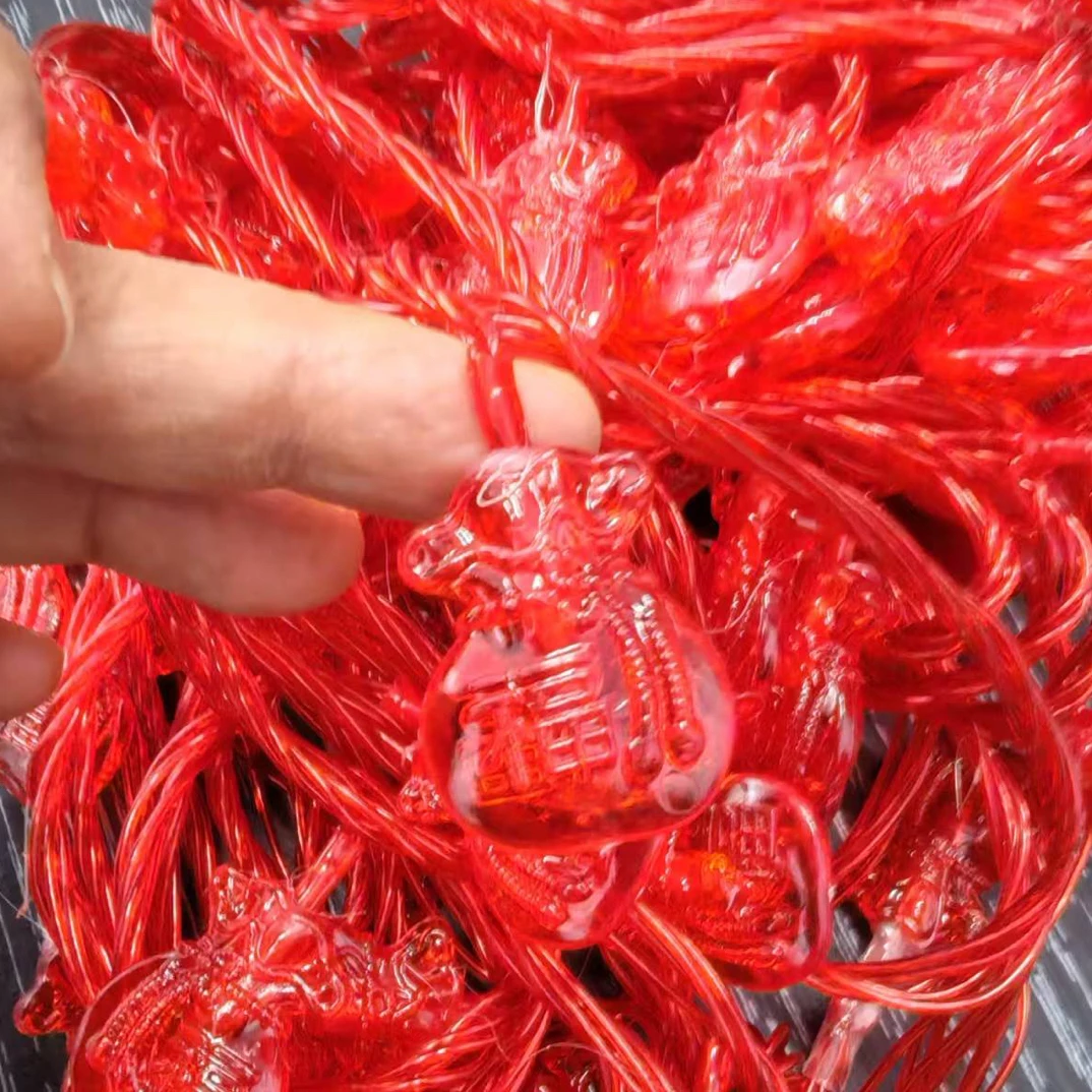 新款大吉大利红灯笼LED连串挂饰新年装饰节庆用品氛围灯挂串