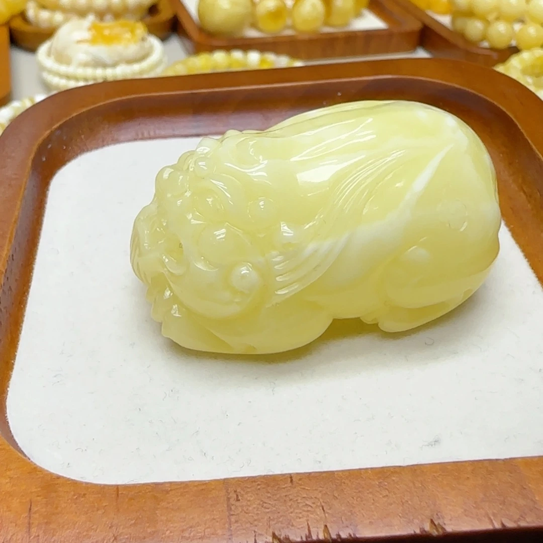 蜜蜡未镶嵌吊坠(赠链)蜜蜡吊坠