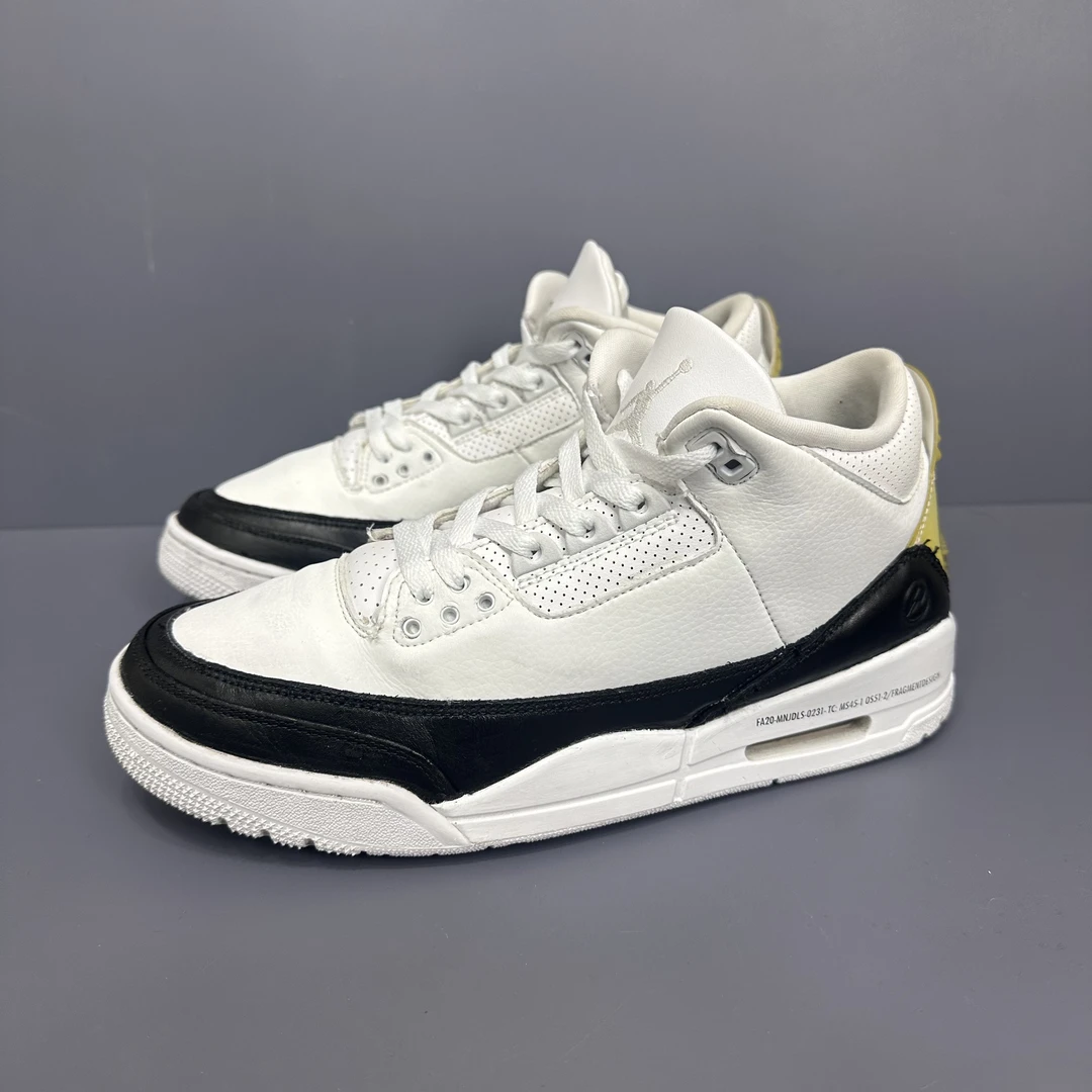95新 NIKE/耐克 42.5码 aj3藤原浩 鞋面换皮 原鞋底磨损小 休闲鞋